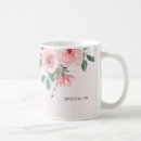 Buscar boda elegante tazas Floral