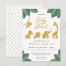 Buscar mono 11x16 invitaciones Safari