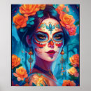 Buscar sugar skull arte Flores