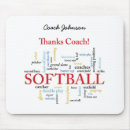 Buscar softball alfombrillas de raton Entrenador