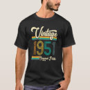 Buscar 1951 nacido camisetas Cumpleaños