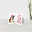 Buscar boxer dog tarjetas Navidades