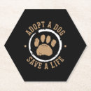 Buscar perro del rescate posavasos Animal