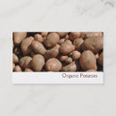 Buscar patata tarjetas de visita Foto