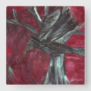 Buscar cuervo relojes de pared Gótico