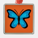 Buscar mariposa negra adornos Azul