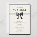 Buscar lazo negro invitaciones Elegante