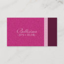 Buscar fuschia tarjetas de visita Elegante
