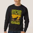 Buscar dinosaurios sudaderas Divertido