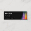 Buscar flaco tarjetas de visita Elegante