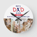 Buscar día del padre relojes de pared Agudo