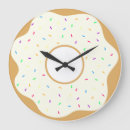 Buscar doughnut relojes de pared Postre