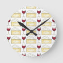 Buscar queso relojes de pared Vino