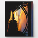 Buscar silueta placas fotograbadas Puesta de sol