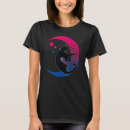 Buscar bandera bisexual camisetas Negro
