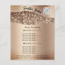 Buscar cómico flyers Maquillaje