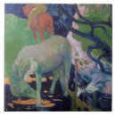 Buscar blanco caballo azulejos Pintura