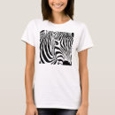 Buscar estampado de zebra camisetas Moda