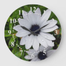Buscar gota lluvia de relojes de pared Flor