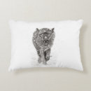 Buscar lobo salvaje cojines Nieve