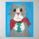Buscar pintura gato posters General y unisex