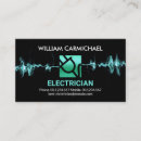 Buscar electricistas tarjetas de visita General y unisex