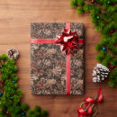 Buscar pino conos papel de regalo Naturaleza