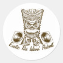 Buscar redondo del tatuaje pegatinas Hawaii