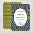 Buscar africano invitaciones Colorido