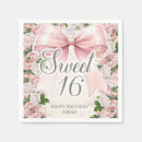 Buscar lazo servilletas Rosa