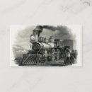 Buscar train tarjetas de visita Tren de vapor
