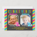 Buscar hermana gemela invitaciones Cualquier niño