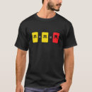 Buscar árbitro del fútbol camisetas Tarjeta