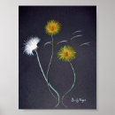 Buscar diente de león arte Amarillo