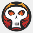 Buscar cráneo oscuro pegatinas Punk