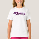 Buscar ebony camisetas Nombre