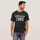 Buscar hecho en 1968 camisetas Vintage