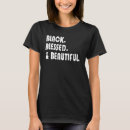Buscar hermosa mujer camisetas Bendecido