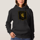 Buscar león escocés sudaderas Insignia