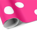 Buscar fucsia y blanco papel de regalo Elegante