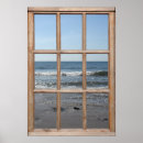 Buscar falsa ventana posters Playa