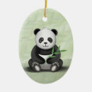 Buscar oso panda lindo adornos Ornamento