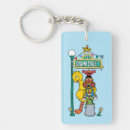 Buscar primo rectangulares llaveros Calle sésamo