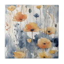 Buscar acuarela azul azulejos Floral