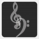 Buscar símbolos de música pegatinas Bajo clef