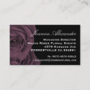 Buscar malvado tarjetas de visita Elegante