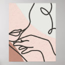 Buscar dibujo abstracto posters Dibujo de una línea