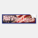 Buscar americano pegatinas parachoque Orgulloso