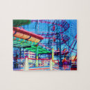 Buscar montaña rusa puzzles Parque de atracciones