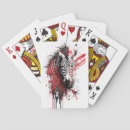 Buscar caballo negro barajas de cartas Naturaleza